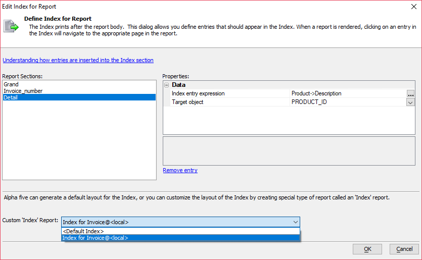 Customindex